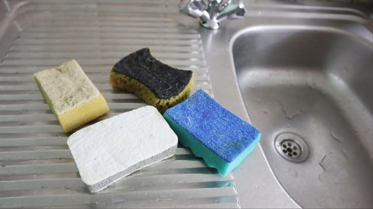 Hi all! I've never liked foam sponges for washing dishes. They make me sore, as soon as I pick them up, “goose bumps” appear on my skin.-2