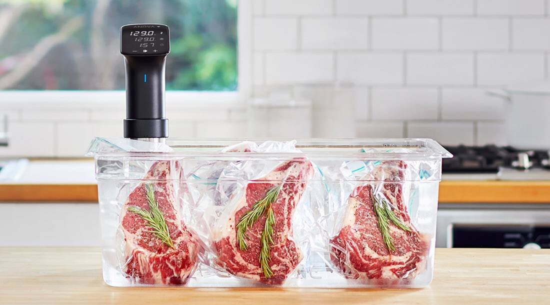 Мясо приготовленное методом сувид.