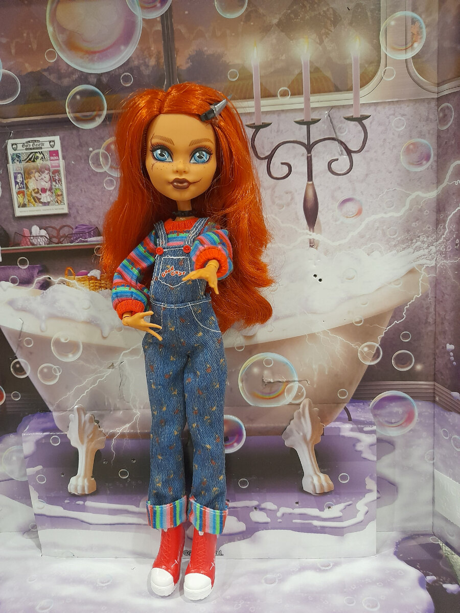 Monster High Skullector Chucky and Tiffany set | Таня и путешествие по  Кукляндии | Дзен