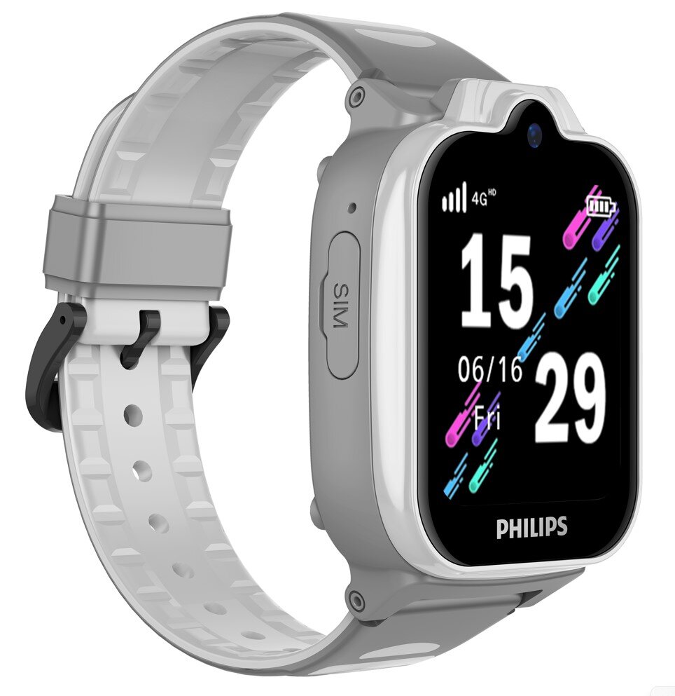    Детские смарт-часы Philips W6610 с GPS и камерой появились на российском рынке