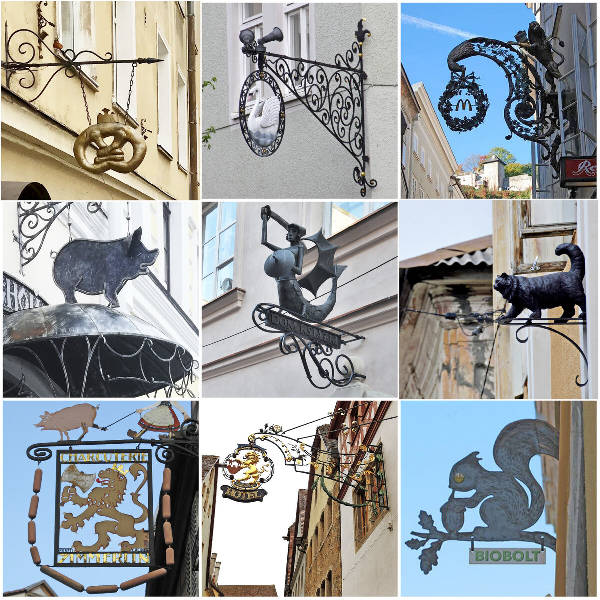 Спасибо  всем, кто участвовал в прошлой Фотомагии - «Сказочные вывески». Понятно,  что  в 9 квадратиков не вместить всё предложенное, но всем огромное  спасибо  за участие! ♥ Авторы этих кадров: 1 - Экскурсии  без экскурсоводов, 2 - Почитаем, посмотрим, поохаем, 3 - Иван Петров, 4 - Надежда  Благова, 5 - Weber, 6  - Сказки и были деревни Мёдово, 7 - Сергей С., 8 - ГерманоПанорама: Германия и не только, 9  - Мария Курчавая.