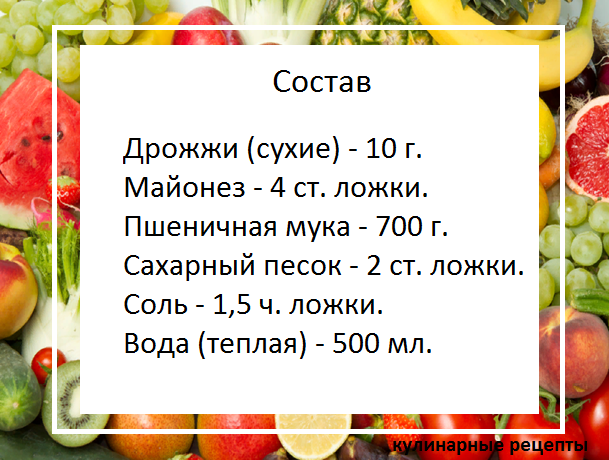 кулинарные рецепты