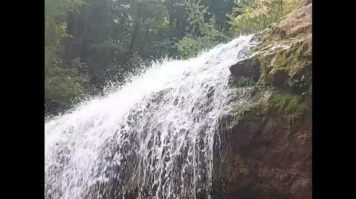 Адыгея. Водопады Руфабго. Первый водопад.