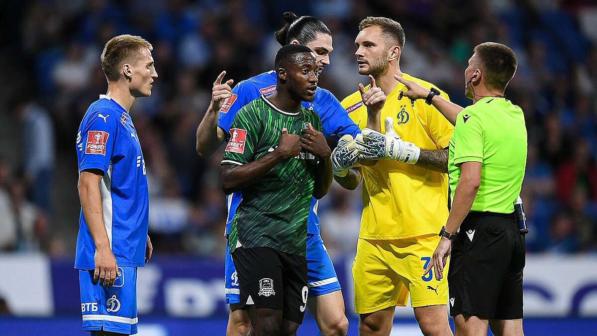    "Динамо" одержало победу над "Краснодаром", забив гол в добавленное время. Фото: пресс-служба ФК "Краснодар".