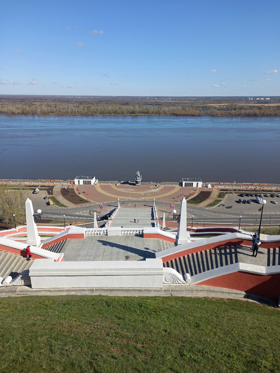 Чкаловская лестница. Нижний Новгород