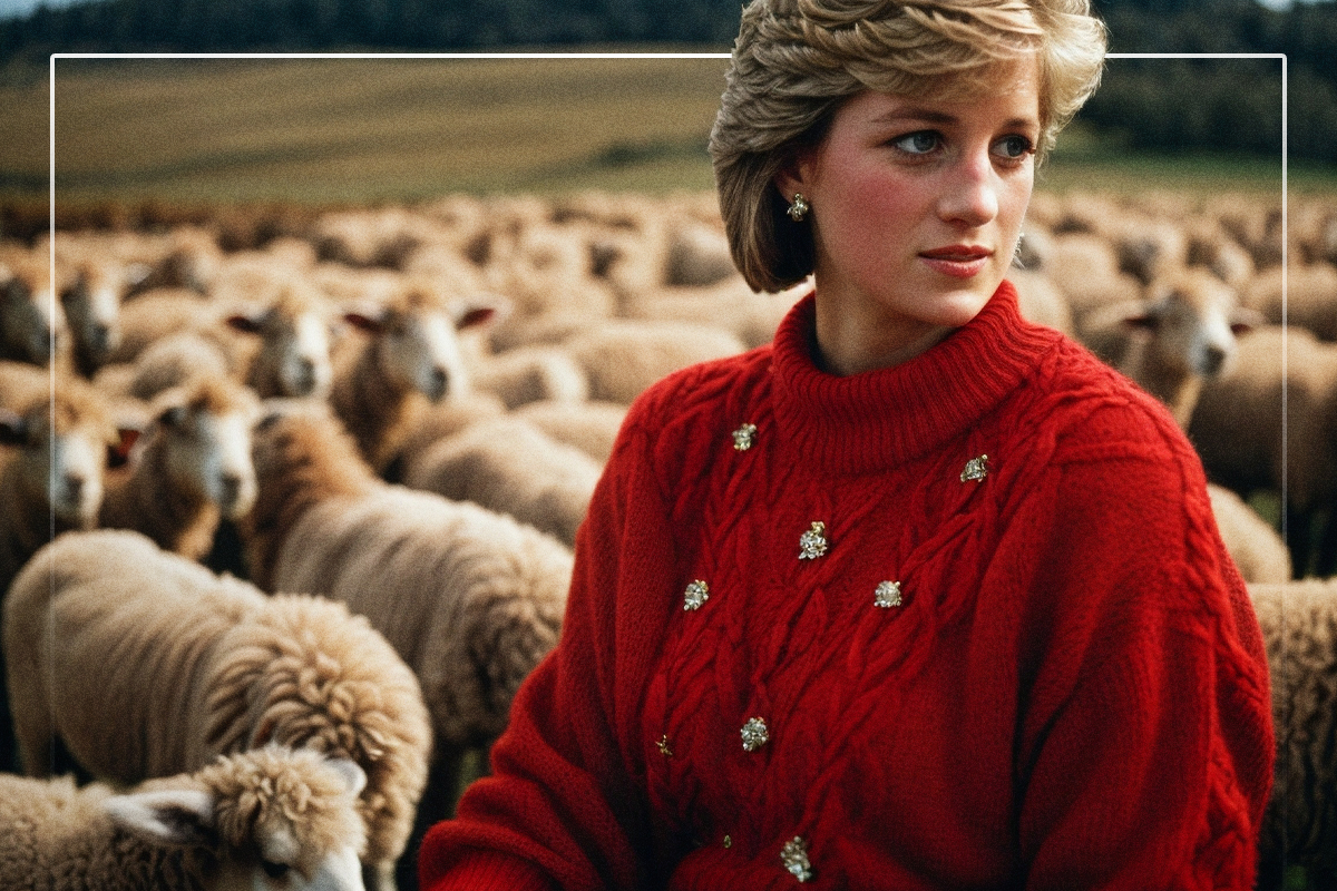 Импровизация на тему Дианы. Этой фотографии на самом деле не существует. Я ее сгенерировала.