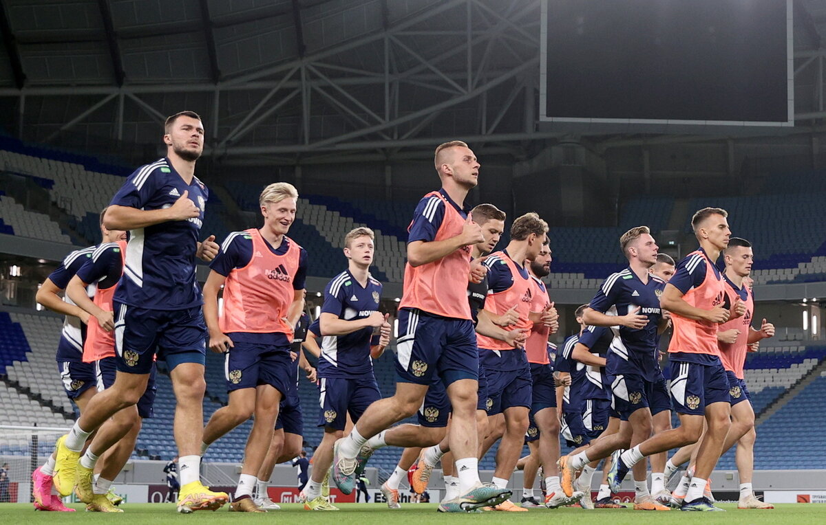    Игроки сборной России  Сергей Бобылев/ТАСС