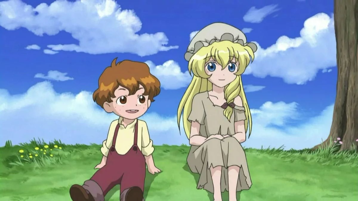 Козетта с Гаврошем. Яндекс картинки