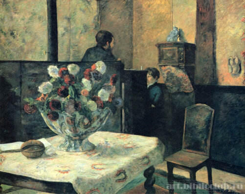 В доме на улице Карсель в Париже 1881