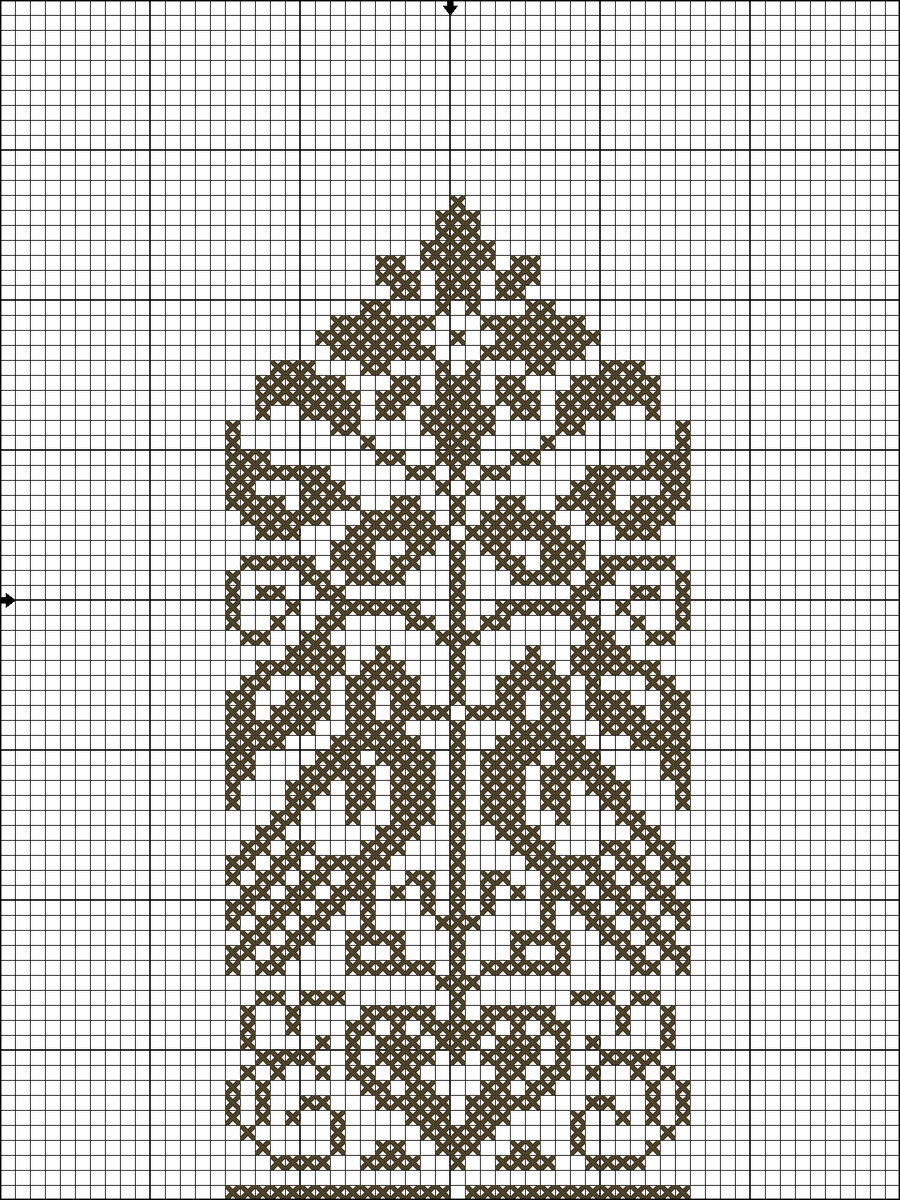 Тот самый узор, сделано в  программе Pattern Maker for cross stitch, Pro