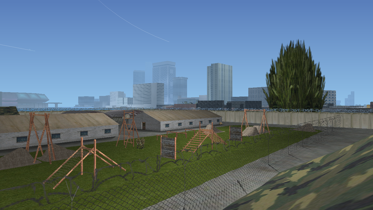 Тренировочные полосы.