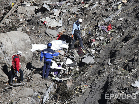 Обломки А320.