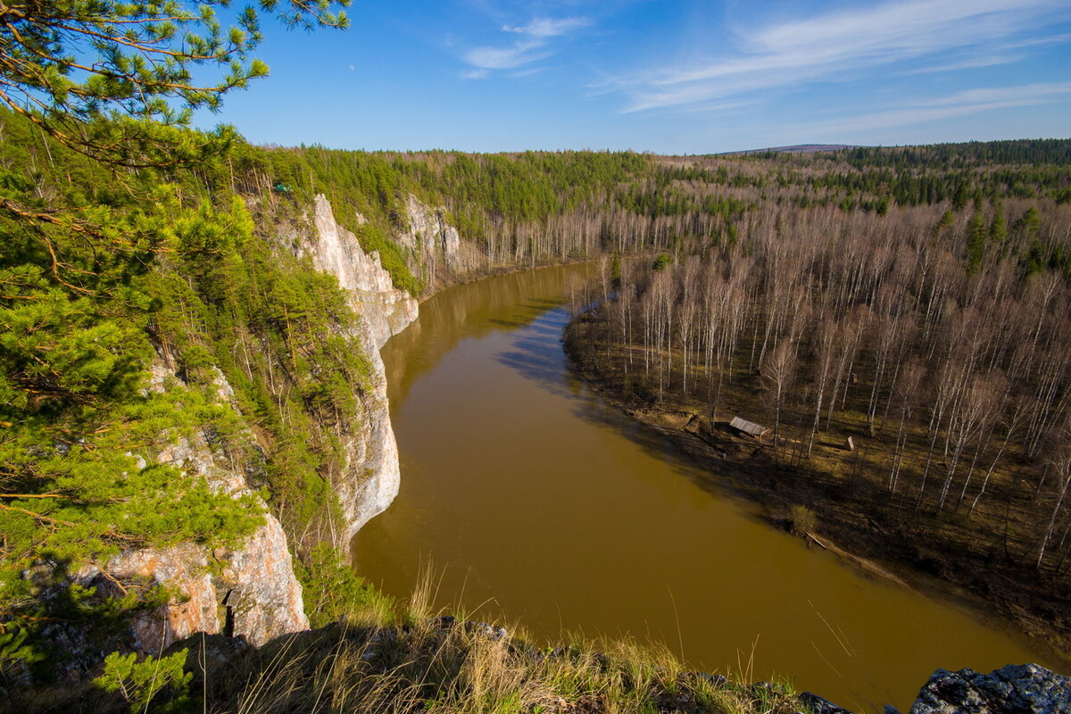 Река Чусовая Шайтанка