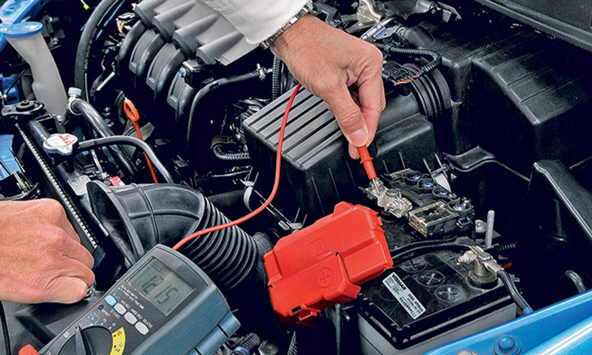 Подзарядка аккумулятора