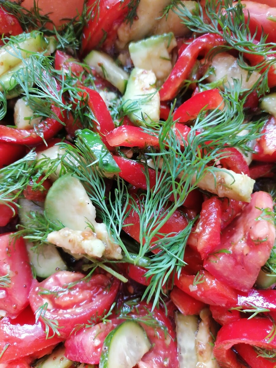 Готовый салат