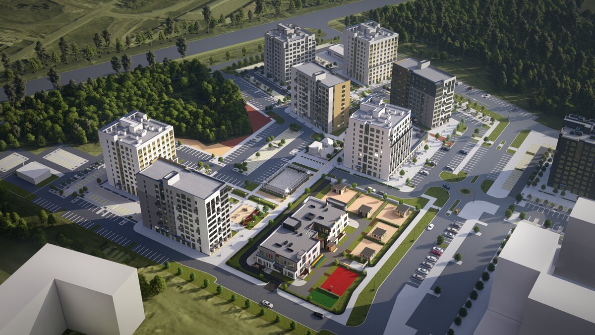 ЖК "Краснолесье" Тюмень