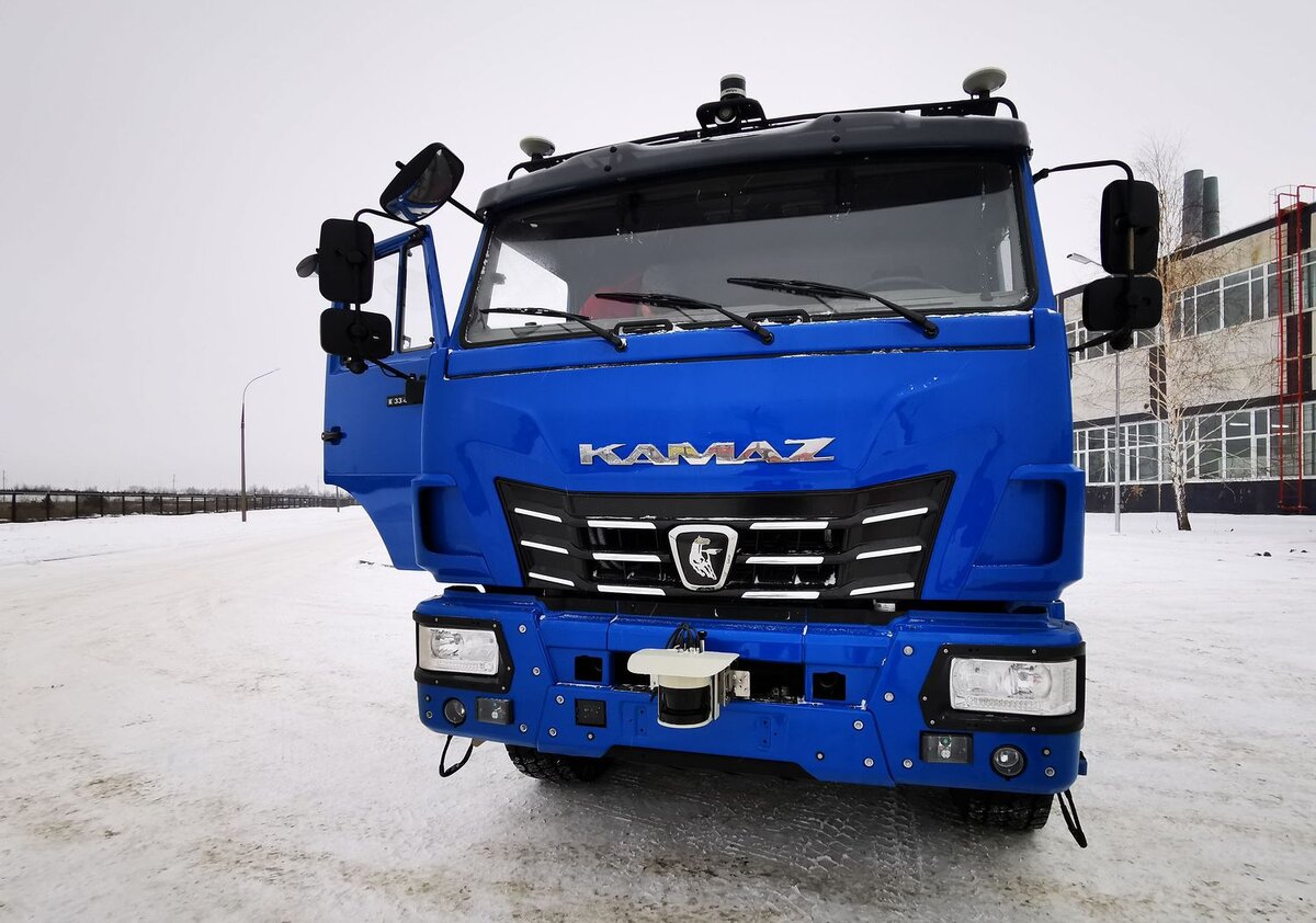 КАМАЗ-Арго – беспилотник для кибердеревни | KAMAZ-online | Дзен