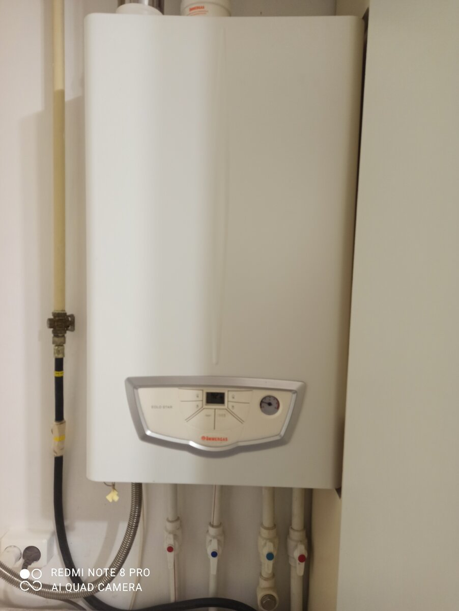 Котёл Immergas eolo star. Эксплуатация 4 года -полёт нормальный. 