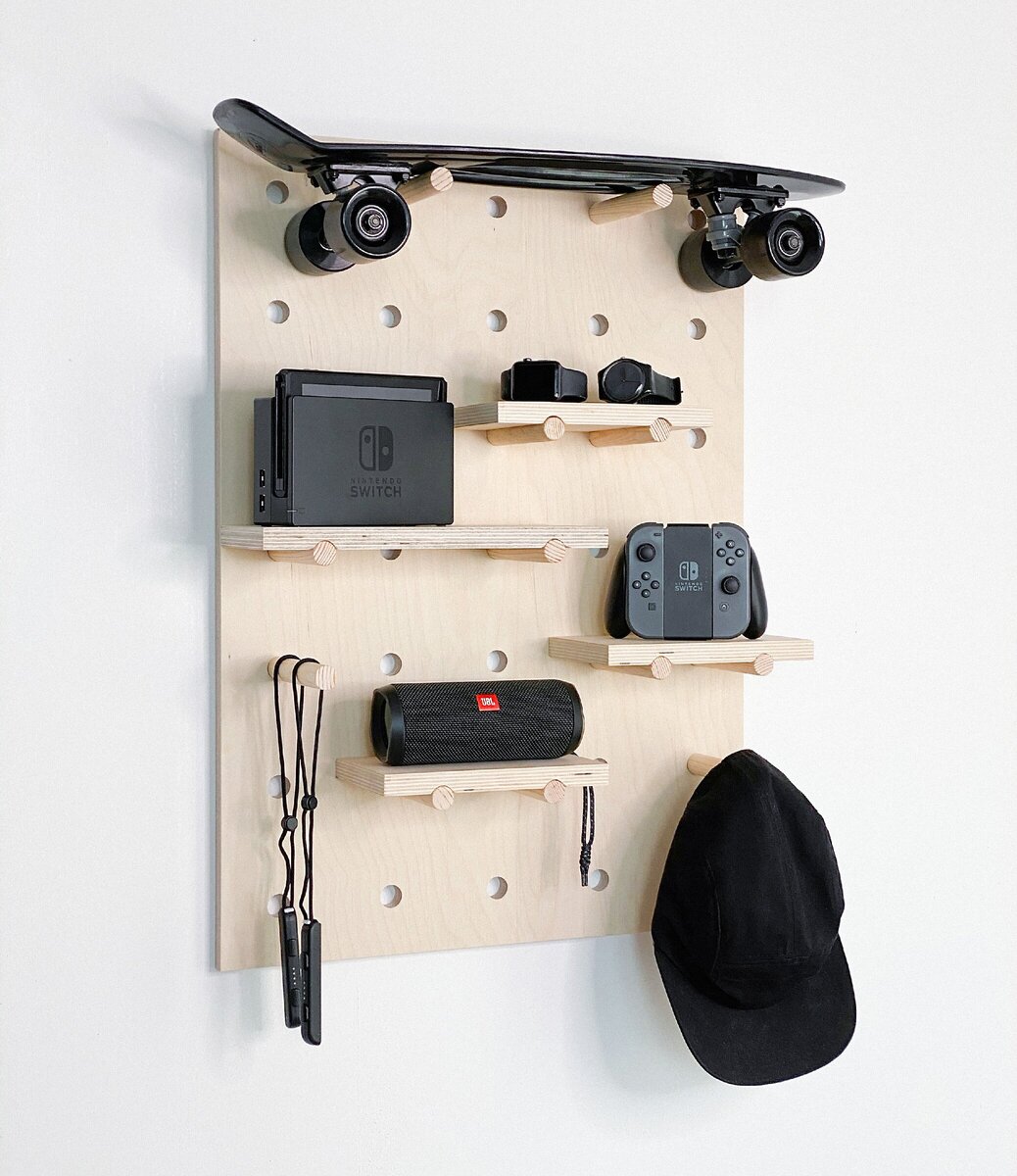 Пегборд (полка) Polka-palka, 50х70см (вертикально)