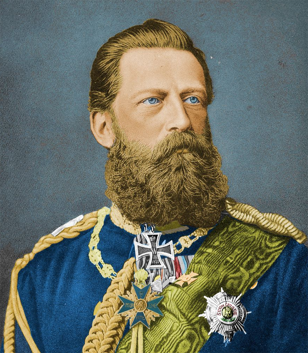 Кронпринц, будущий кайзер Фридрих III