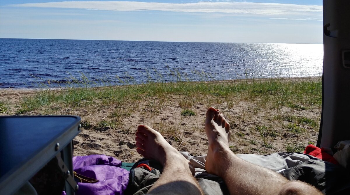 Ночуя в машине вы сами решаете какой вид из окна у вас будет