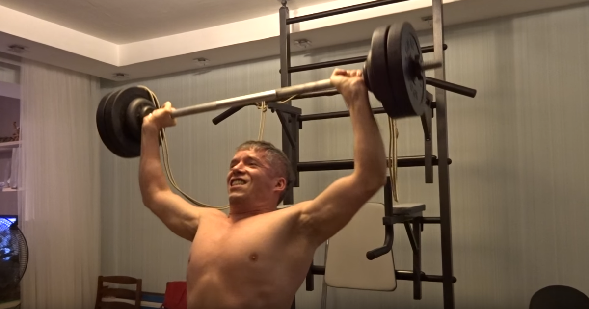 Армейский жим 50кг