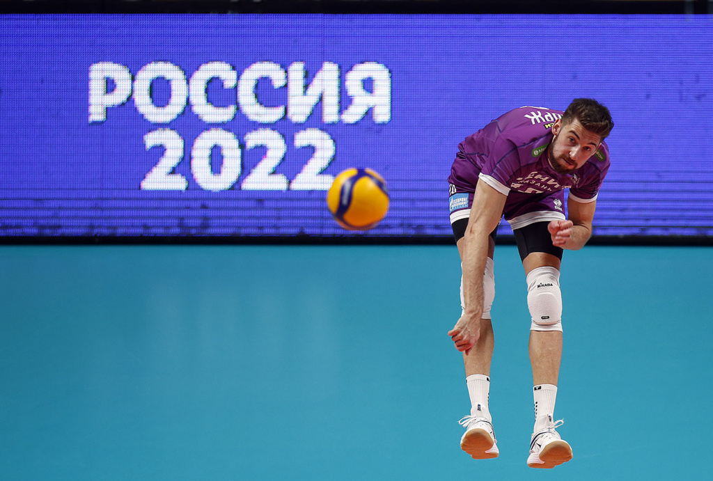 Бартош Беднорж и его пушечная подача. Фото: официальный сайт ВФВ