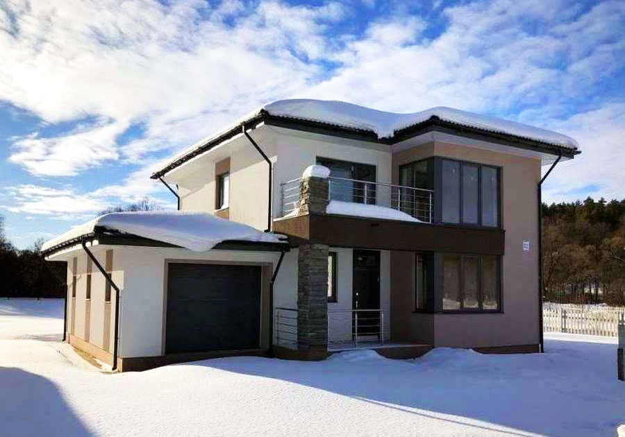 Дома под колюч по проектам "Альфаплан", © Владимир Тарасов