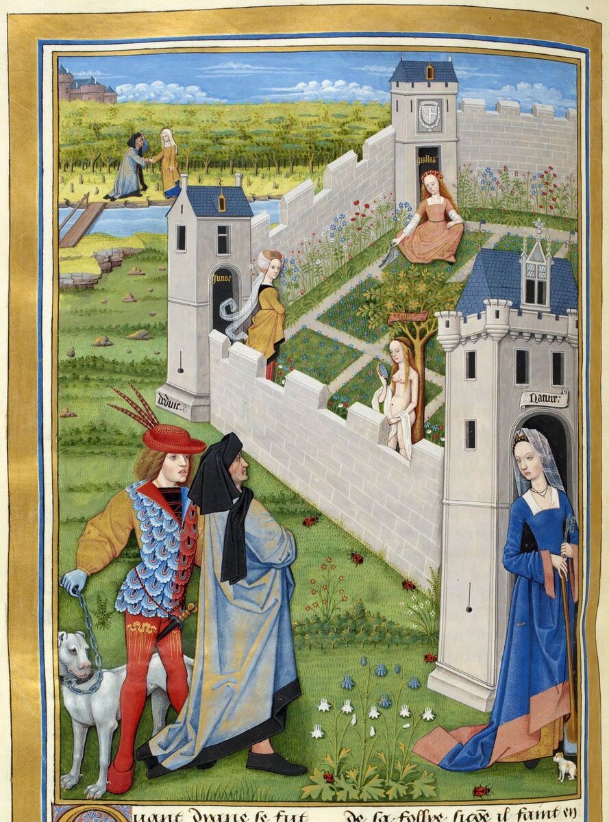 Средневековая гравюра. Фото из открытых источников.