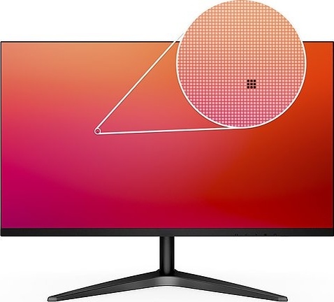 Здесь показан битый пиксель