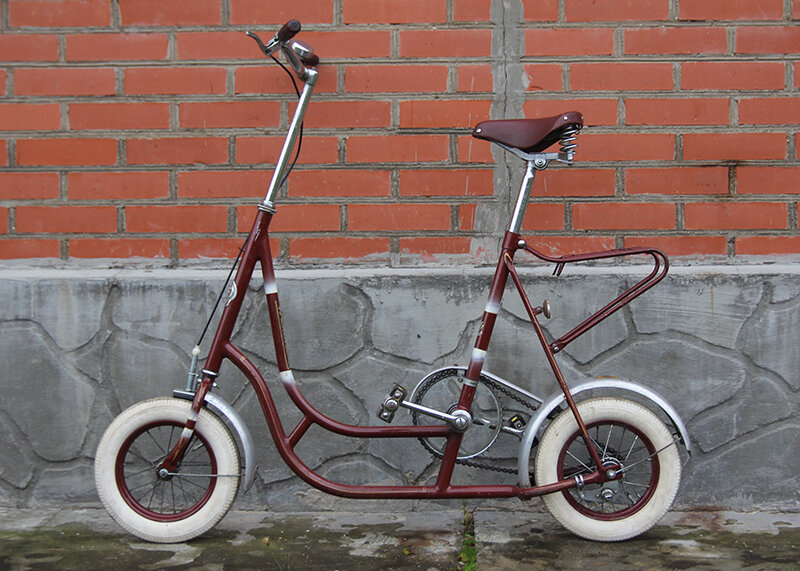 Немецкий велосипед Westerheide-Tiefbaurad 1953 года из коллекции Веломузея Андрея Мятиева.