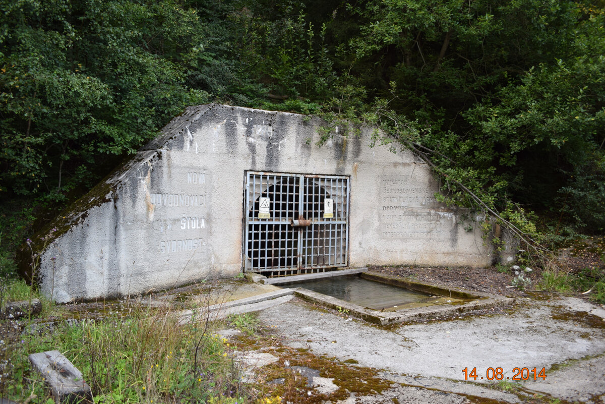 Портал штольни. Рудник Яхимов. Источник: wikimapia.org