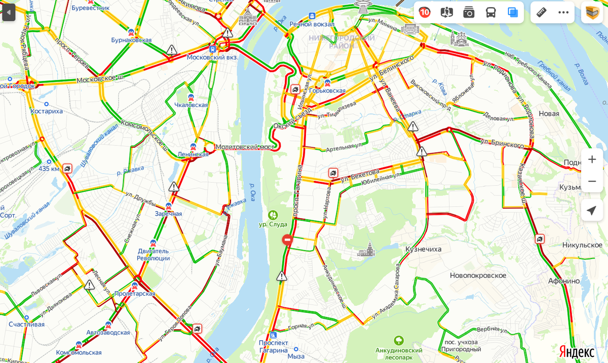 Пробки в Нижнем Новгороде: когда дорожная обстановка в городе станет лучше?  | Domostroynn.RU | Дзен