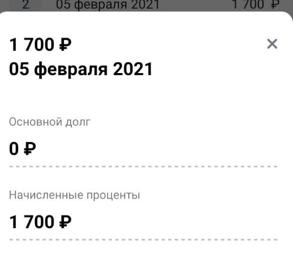 Деньги внесены, а платеж не уменьшился. 