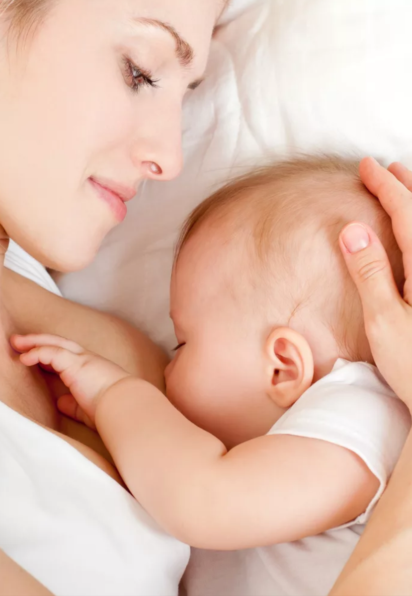 Контакт матери и дитя при грудном вскармливании