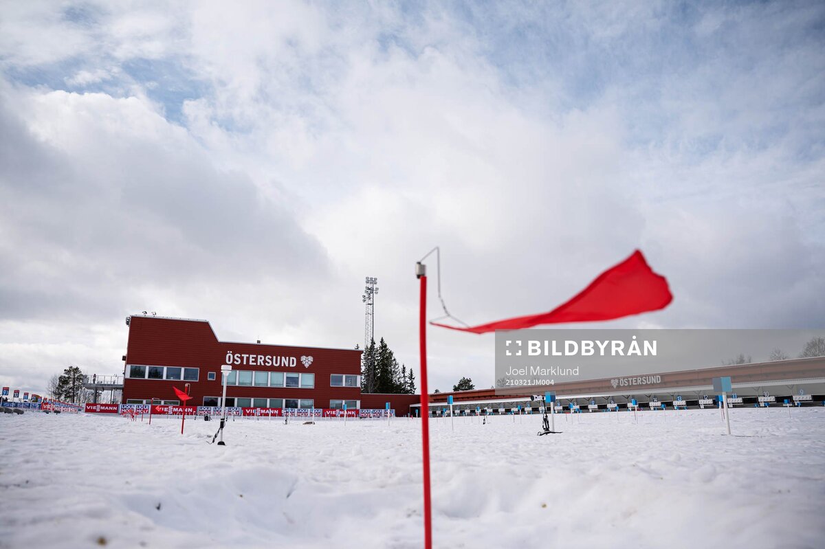 Биатлонный стадион в Эстерсунде, Швеция. Источник: фотоагентство BildByran