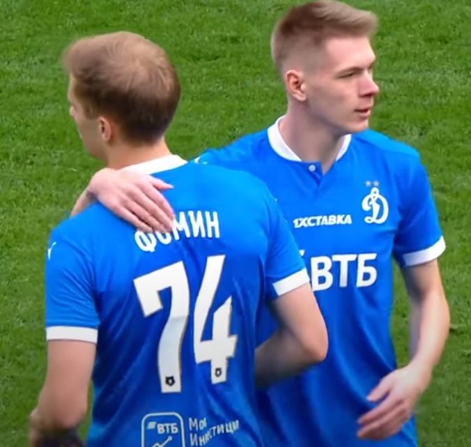 Скриншот матча.