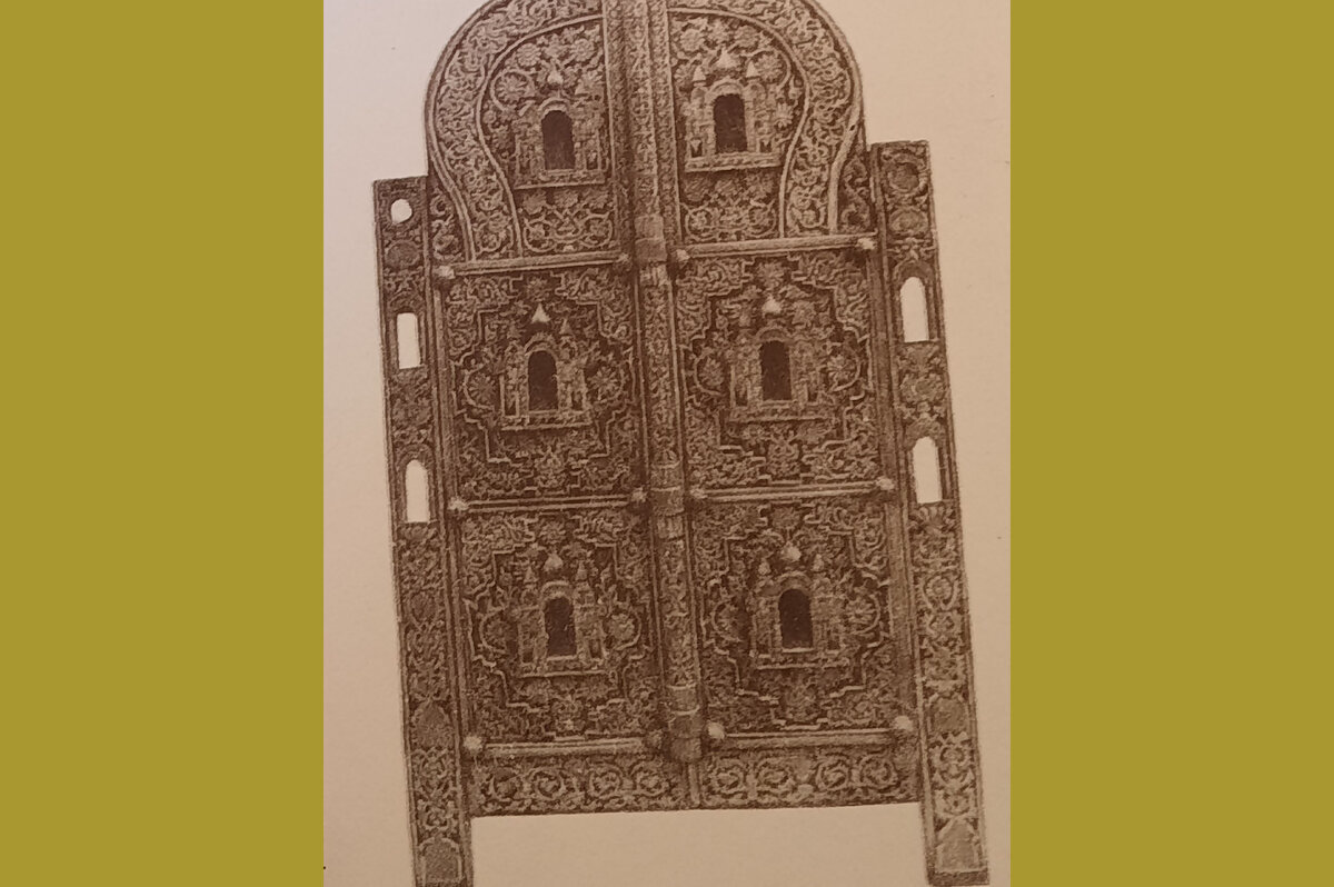 Алтарные врата. Деревянная резьба. XVII век