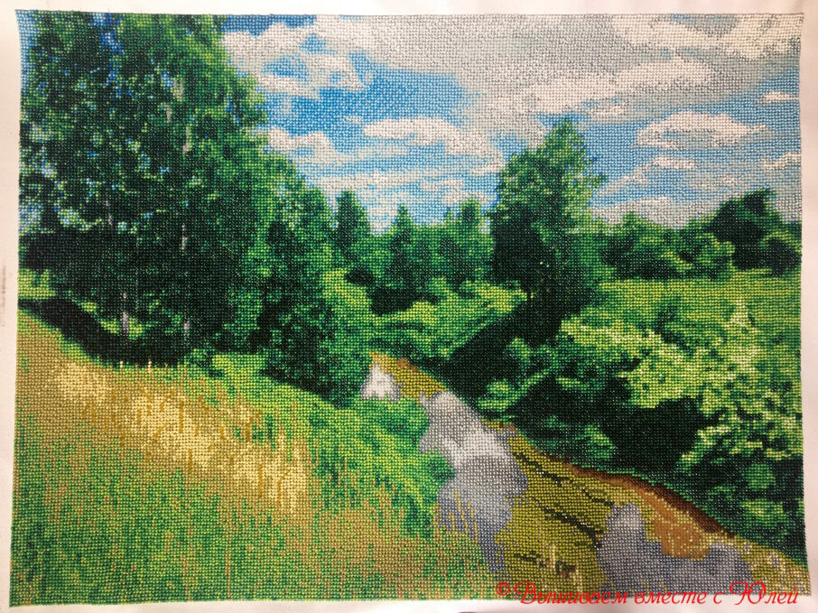 Готовая вышивка