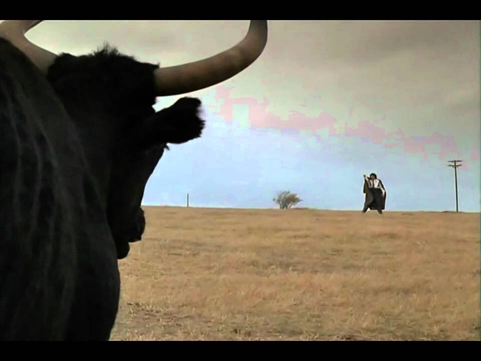 Кадр из фильма "Майкл" с Траволтой. БИТВА!!   Фото с просторов интернета