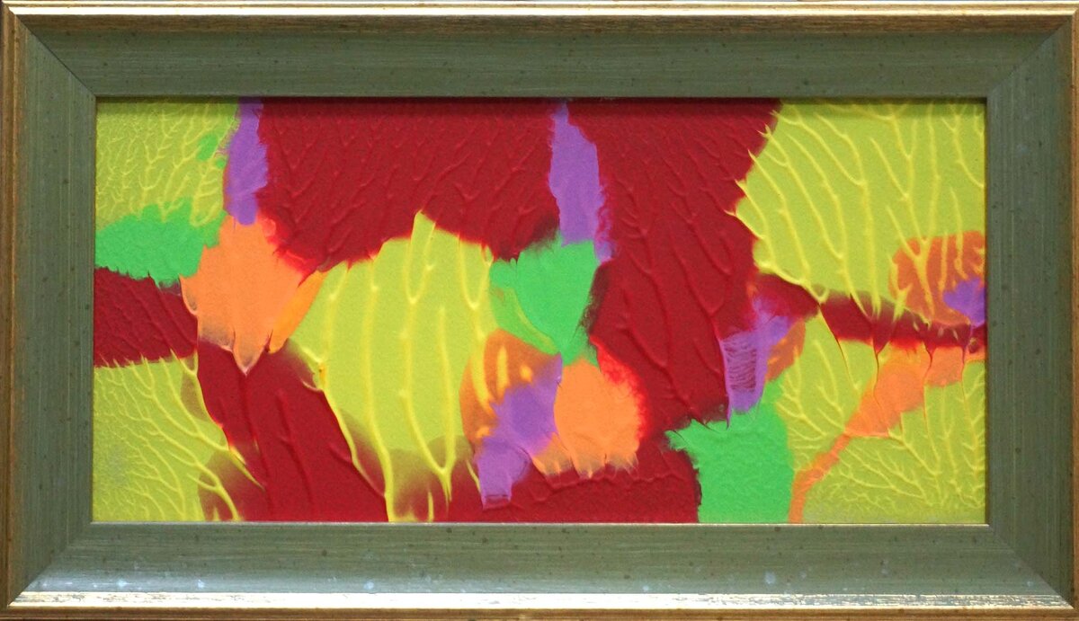 Мерененков Олег Монотипия картон акрил лак 2017 