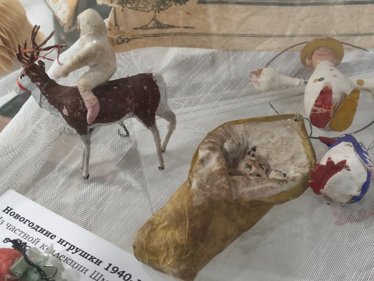 советские новогодние игрушки из ваты. Ёлочная игрушка СССР 