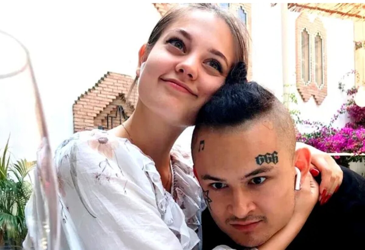 Моргенштерн и его жена Дилара Зинатуллина