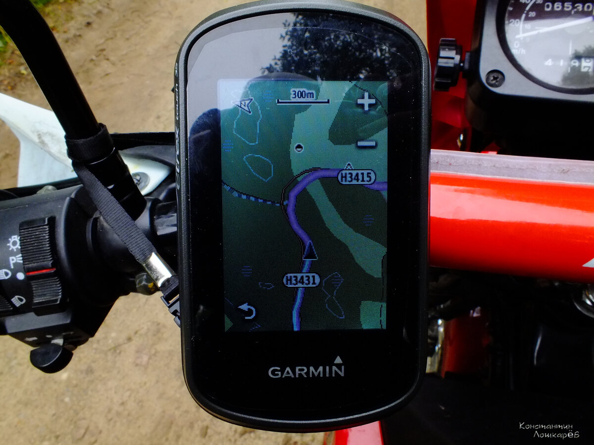 Навигатор Garmin с картой OSM в боевых условиях