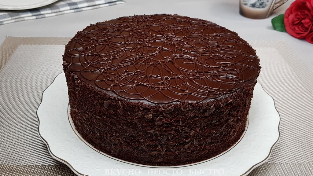 Торт Шоколадный мишка — рецепт на канале Вкусно Просто Быстро