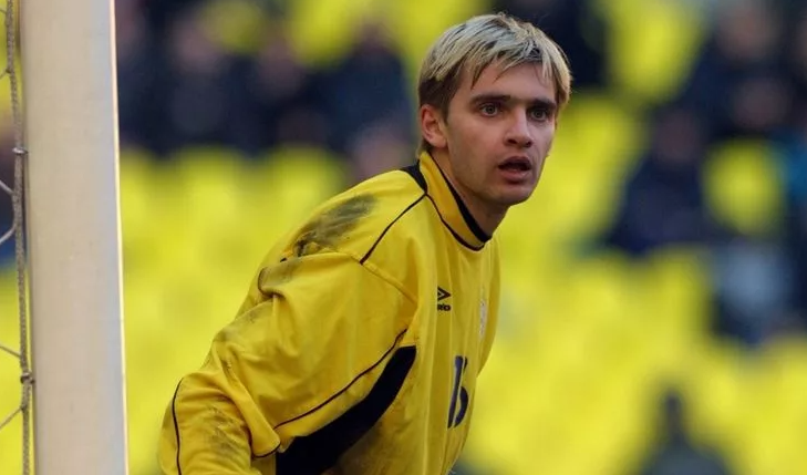 Сергей Перхун - основной вратарь ЦСКА в 2001 году