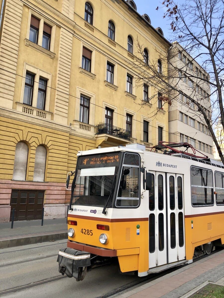 Трамваи Будапешта - настоящая достопримечательность