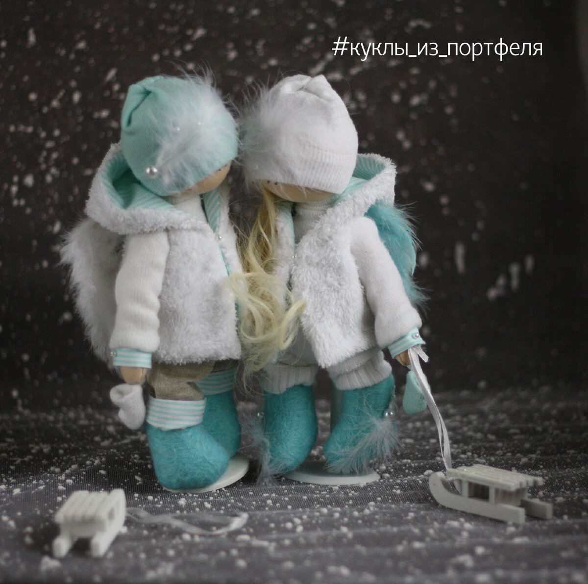 фото автора.Зимние Ангелы