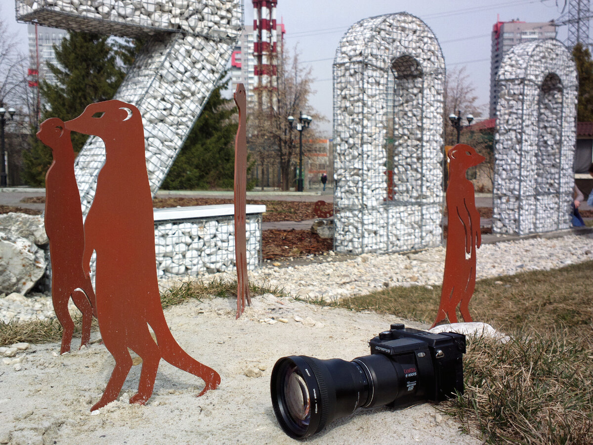 Olympus E-100RS + Olympus TCON-14B