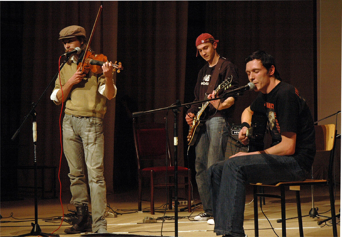 Слева направо: Калюха, Калич, Сапрыкин